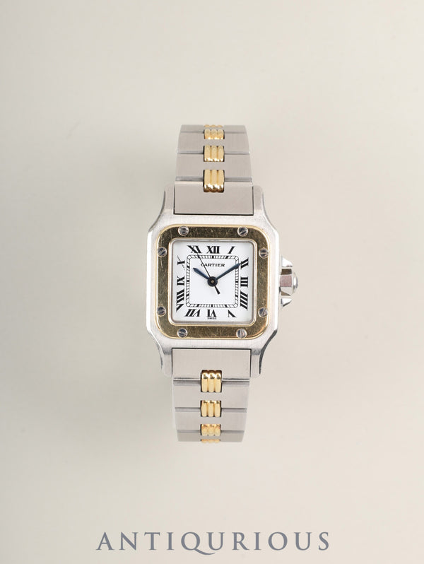 カルティエ サントス カレ SM 0902 自動巻き Cal.ETA2670 SS/YG SS/YG ホワイトローマン文字盤（SWISS表記） オーバーホール済み