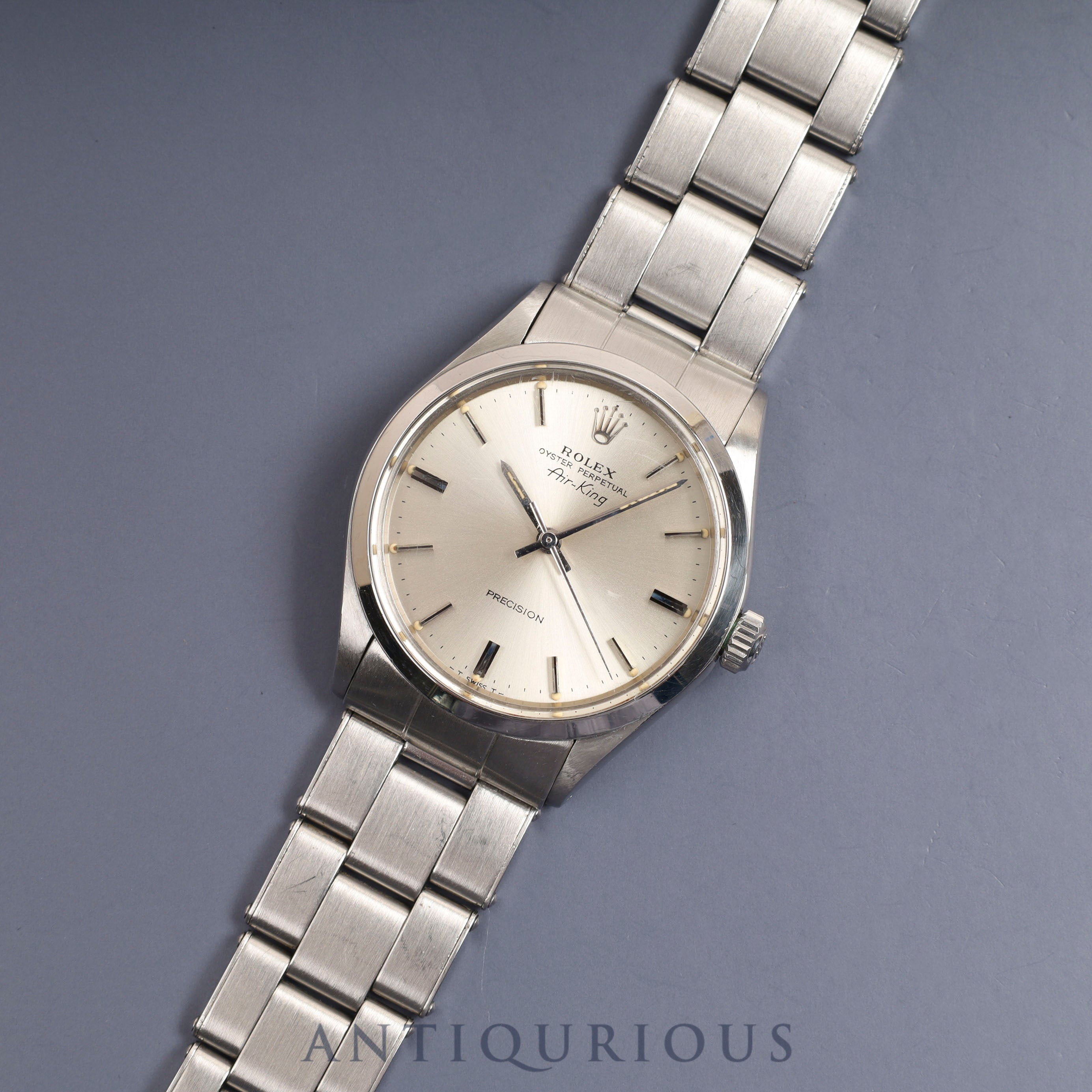 ROLEX AIRKING 5500 Silver Dial 1969