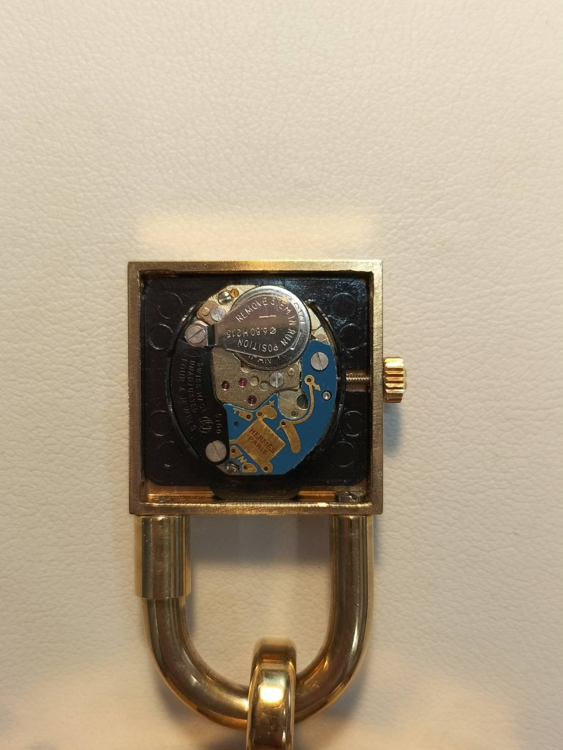 エルメス ケリーウォッチ 39.01 クォーツ GP 純正革ベルト（○U刻