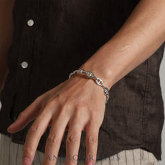 Hermes Bracelet/Bangle Chaine d'Ancre Anchaine LG SV925 Box