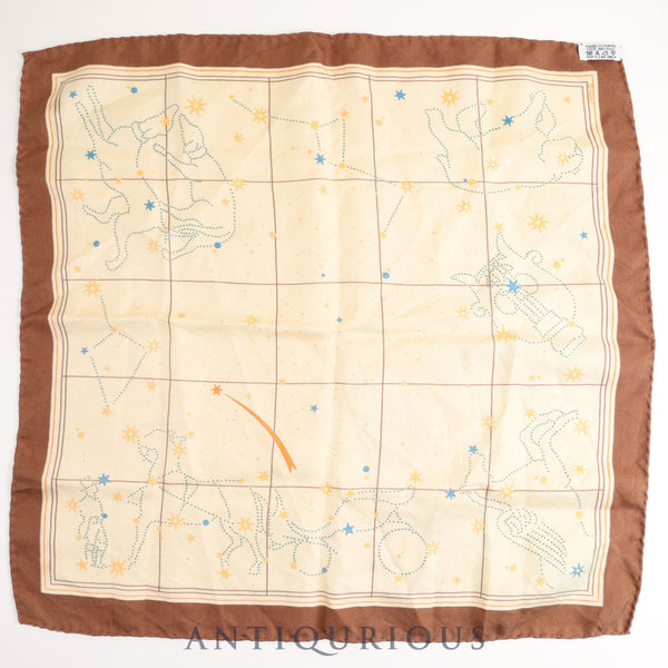 Hermes Scarf Carre 45 Zodiac Signs SILK 100%