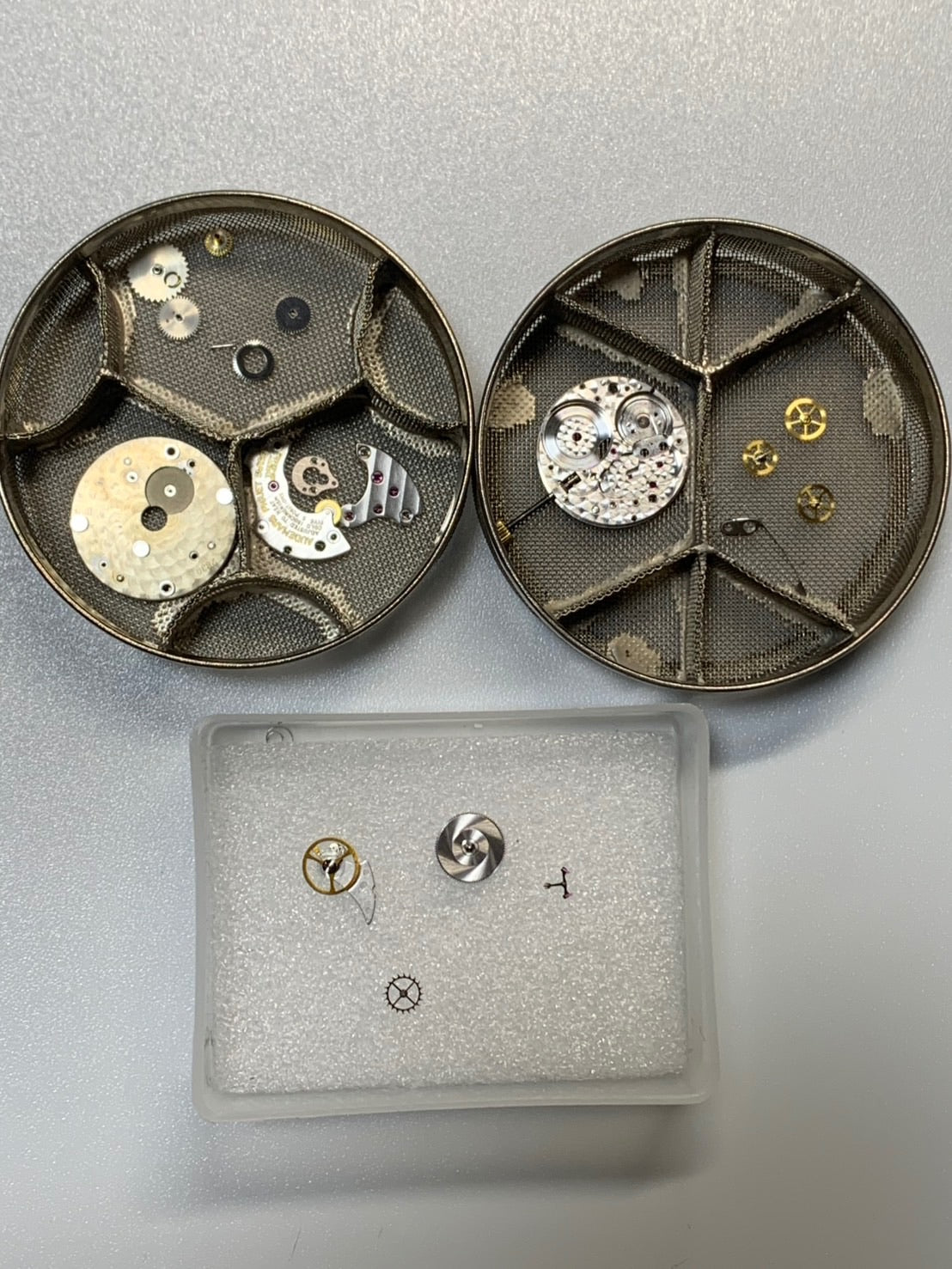 オーデマ・ピゲ ラウンド BA25714 / 002 手巻き Cal.2080 750YG 純正ベルト 純正ピンバックル（750YG）ホワイト文字盤  保証書（日付無し）オーバーホール済み