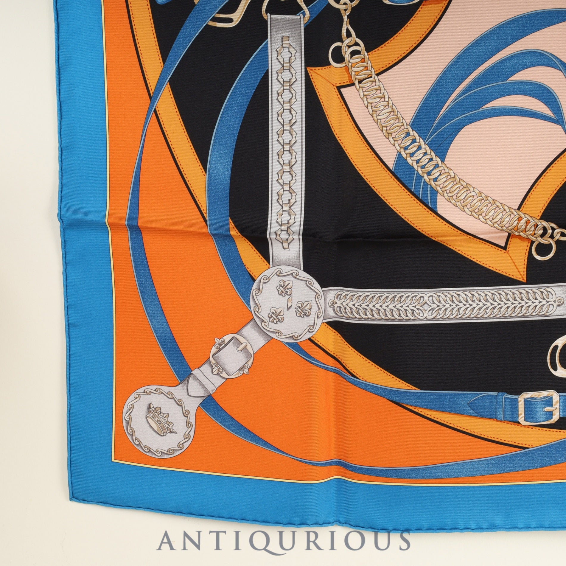 Hermes Scarf Carre 90 LA PROMENADE DU MATIN Morning Walk Box SILK100%