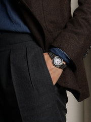 カルティエ サントス ヴァンドーム LM 81925 クォーツ SS SS ホワイトローマン文字盤（SWISS MADE表記） カルティエブティックにてコンプリートサービス（フルメンテナンス）済み