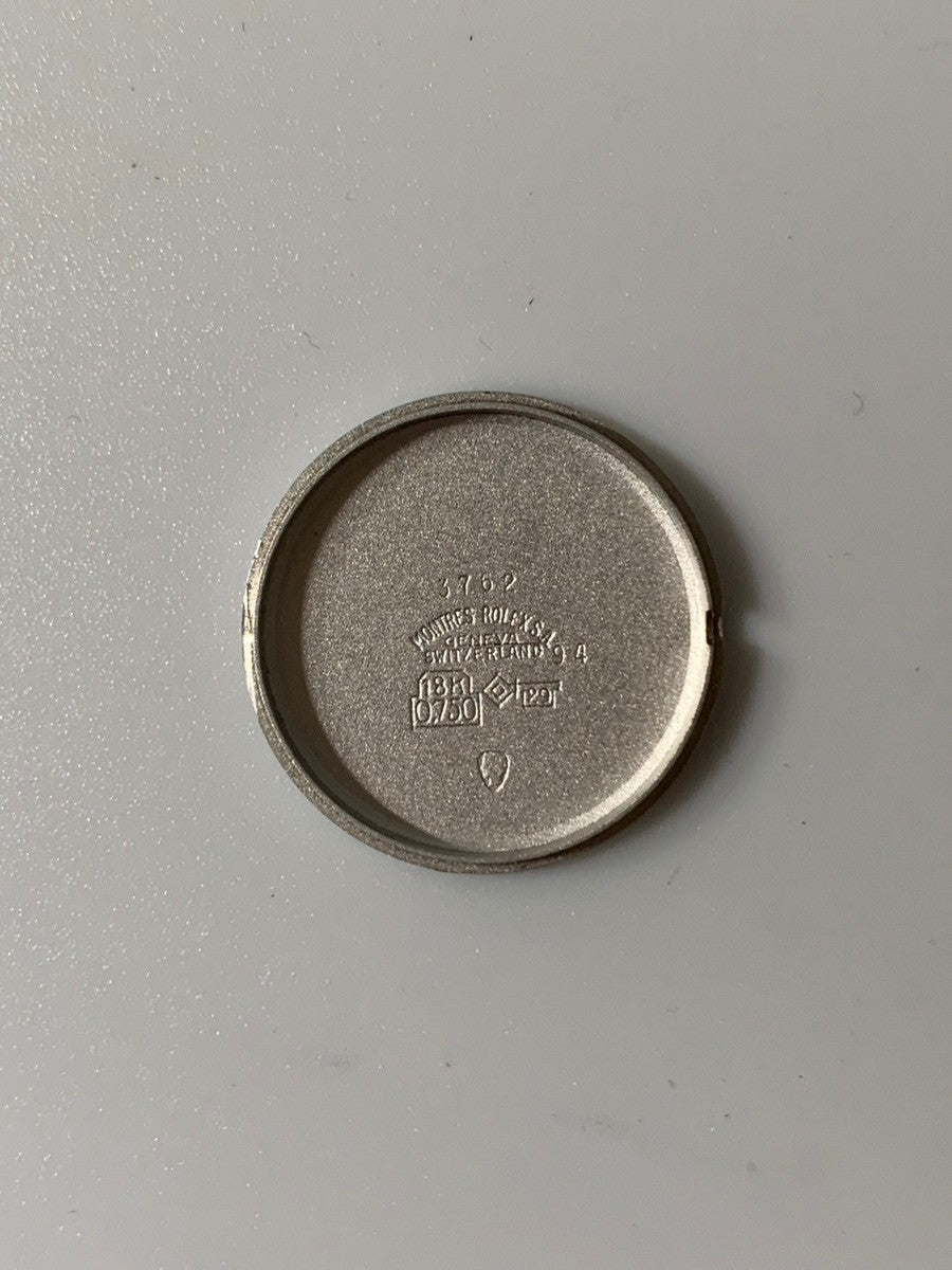 ロレックス チェリーニ 3747 手巻き Cal.1600 750 革 純正尾錠（GP） シルバー文字盤 31番台（1970年） オーバーホール済み