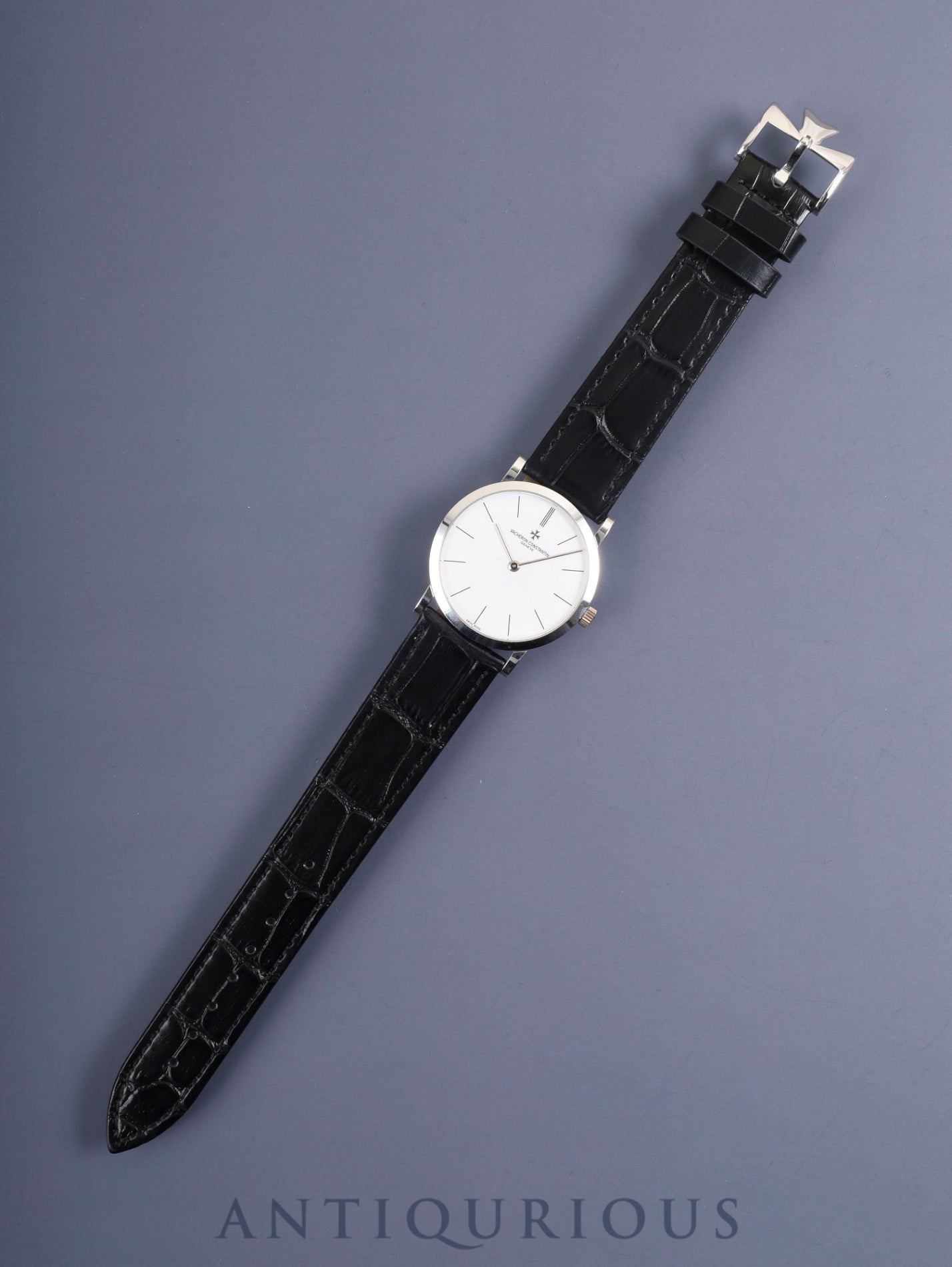 Vacheron Constantin Patrimony 33093/3 Manual Winding Cal.1003/2 750 Leather Genuine Buckle (750) White Dial Box Case Overhauled