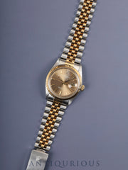 ロレックス デイトジャスト 1601/3 自動巻き Cal.1570 SS/YG SS/YG ゴーストシャンパン文字盤 30番台（1970年） オーバーホール済み