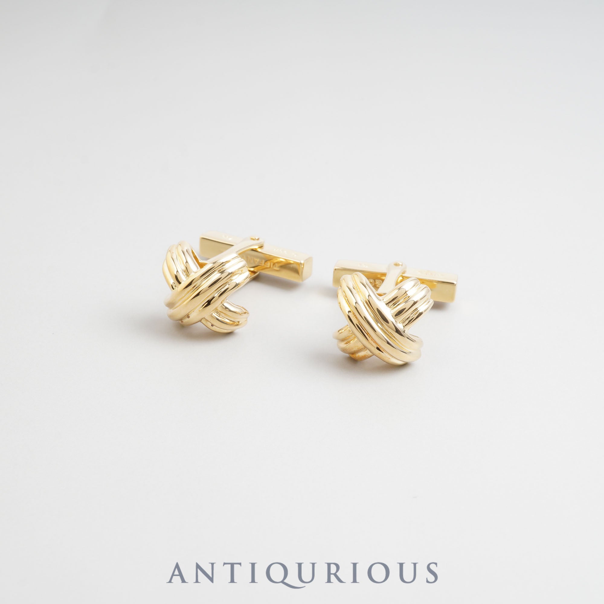 Tiffany Cufflinks Signature YG