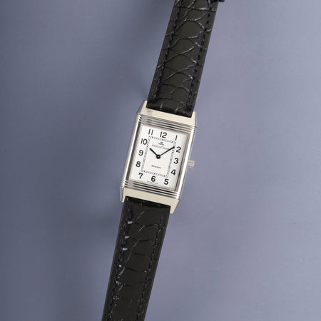 ジャガー・ルクルト レベルソ クラシック 250.8.86 手巻き Cal.846/1 SS 革 純正ピンバックル（SS）シルバーアラビア文字盤 オーバーホール済み