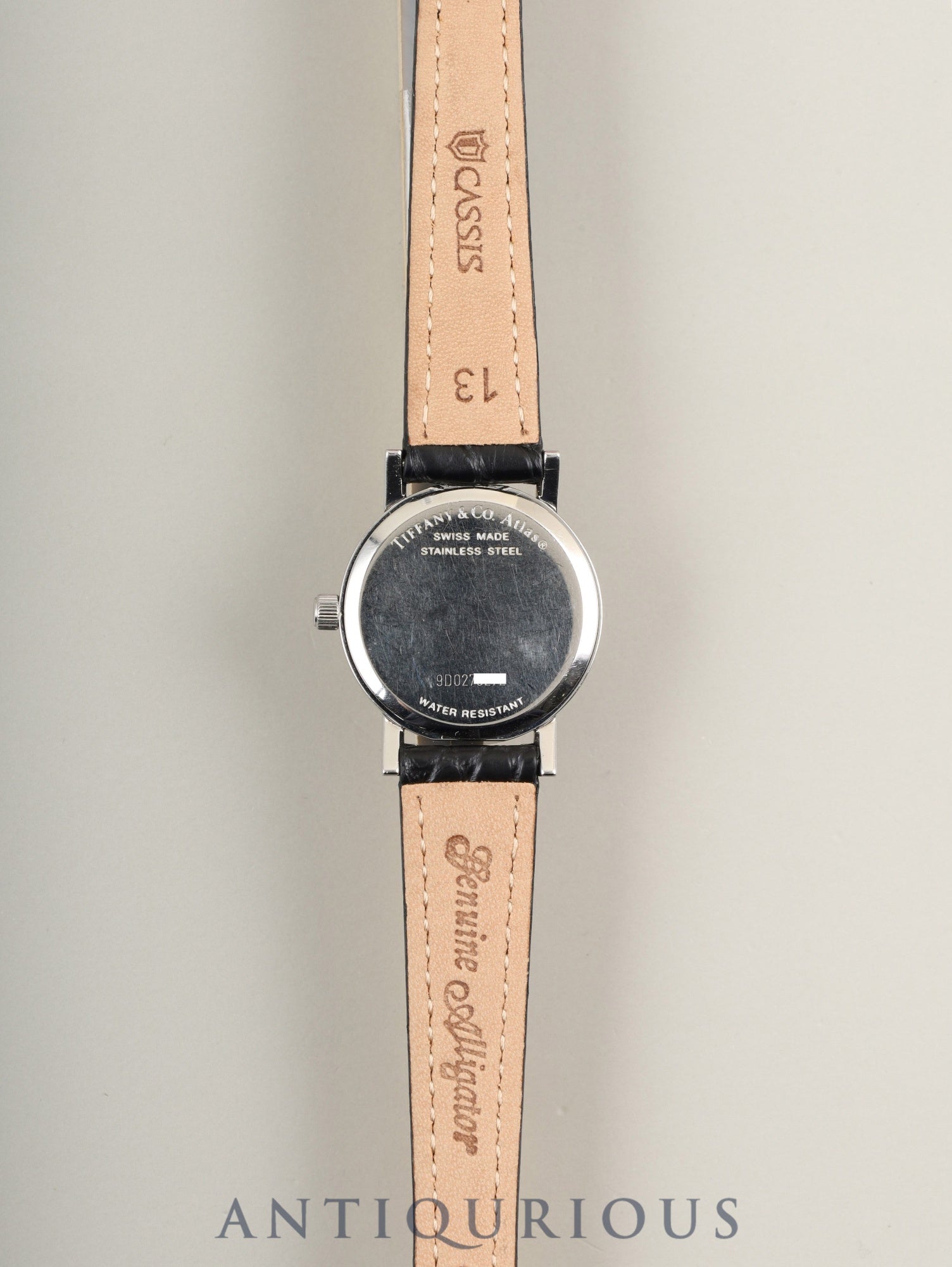 Tiffany Atlas 820.1008 Quartz Cal.256.041 Stainless Steel Leather