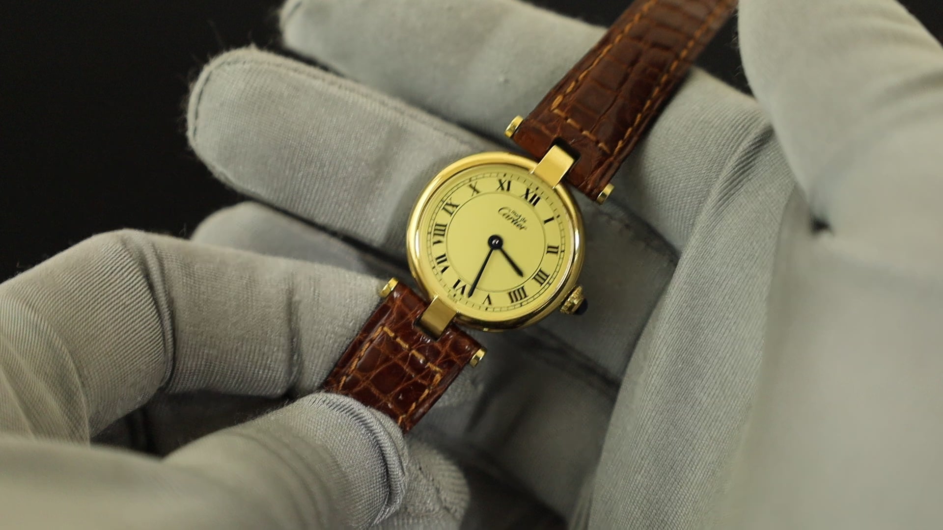 カルティエ マスト ヴァンドーム VLC SM 590004 クォーツ Cal.90.09