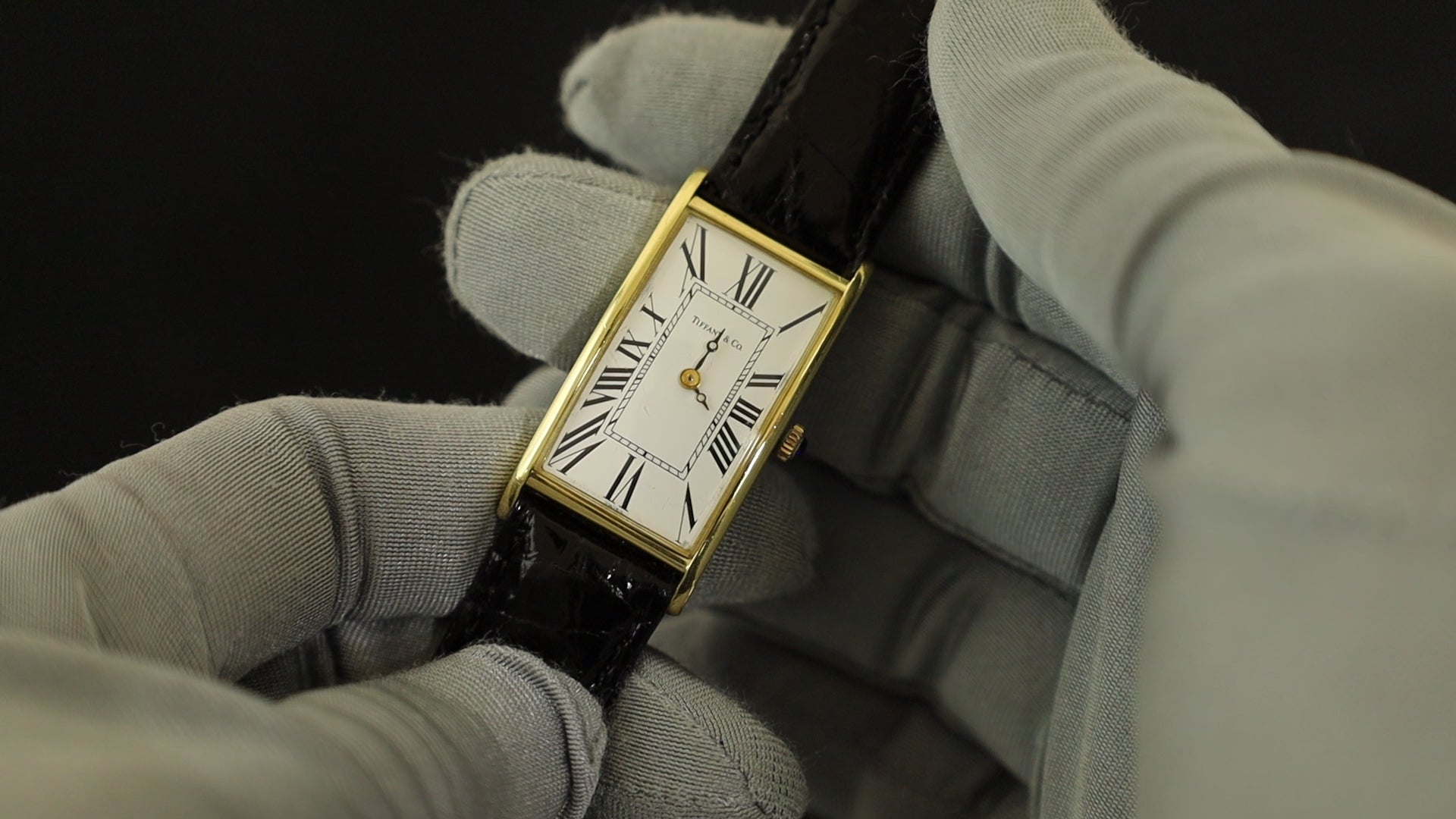 Tiffany B07785 ティファニー TIFFANY クォーツ 置時計 スイス製 飾