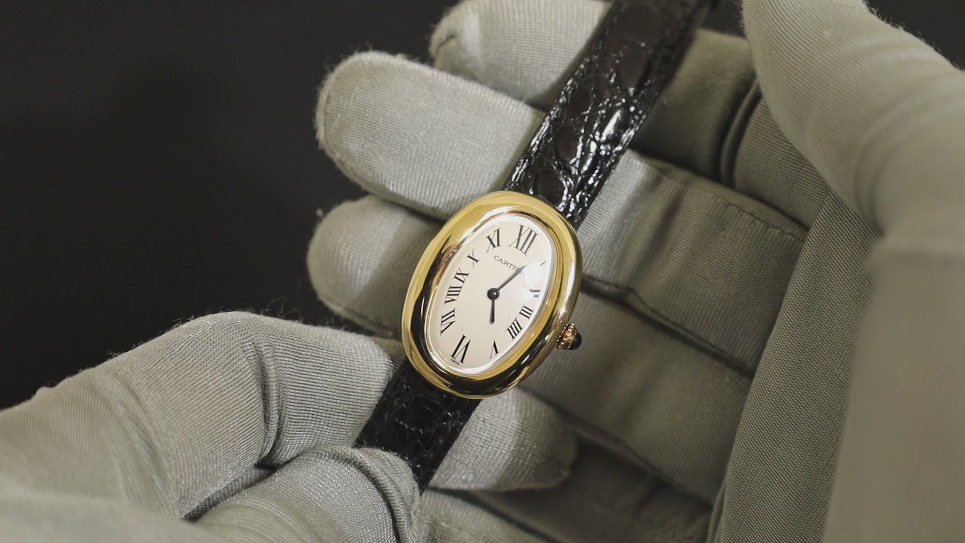 極美品 カルティエ  新型ベニュワール SM PGダイヤモデル 保証書ケース Cartier（カルティエ） 【超美品】カルティエ ミニベニュワール