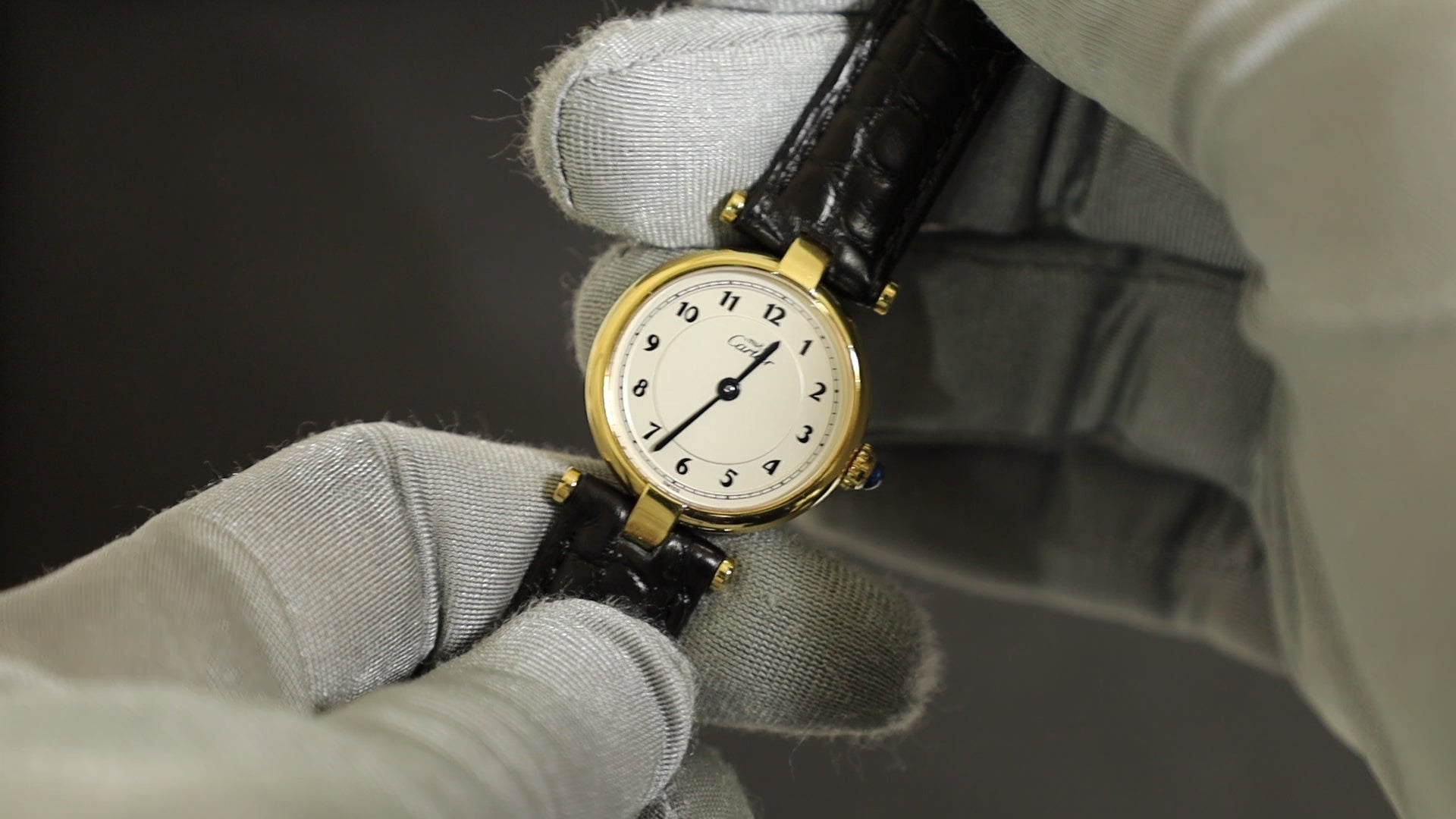 カルティエ マスト ヴァンドーム VLC SM 590004 クォーツ Cal.90 SV925