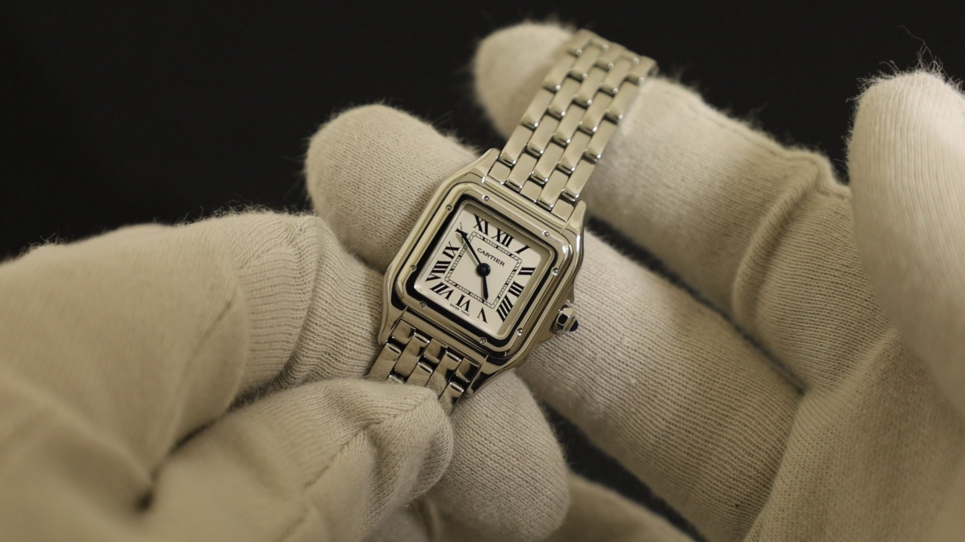 Cartier カルティエ　パンテールsm コマ カルティエ パンテール SM WSPN0006/ 4022 クォーツ Cal.057 SS SS