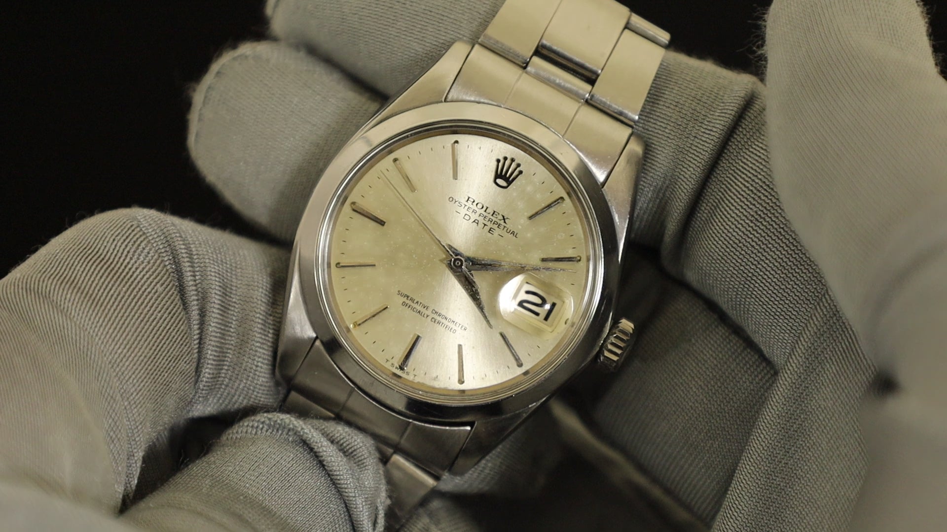 ロレックス オイスターパーペチュアルデイト 1500 自動巻き Cal.1560