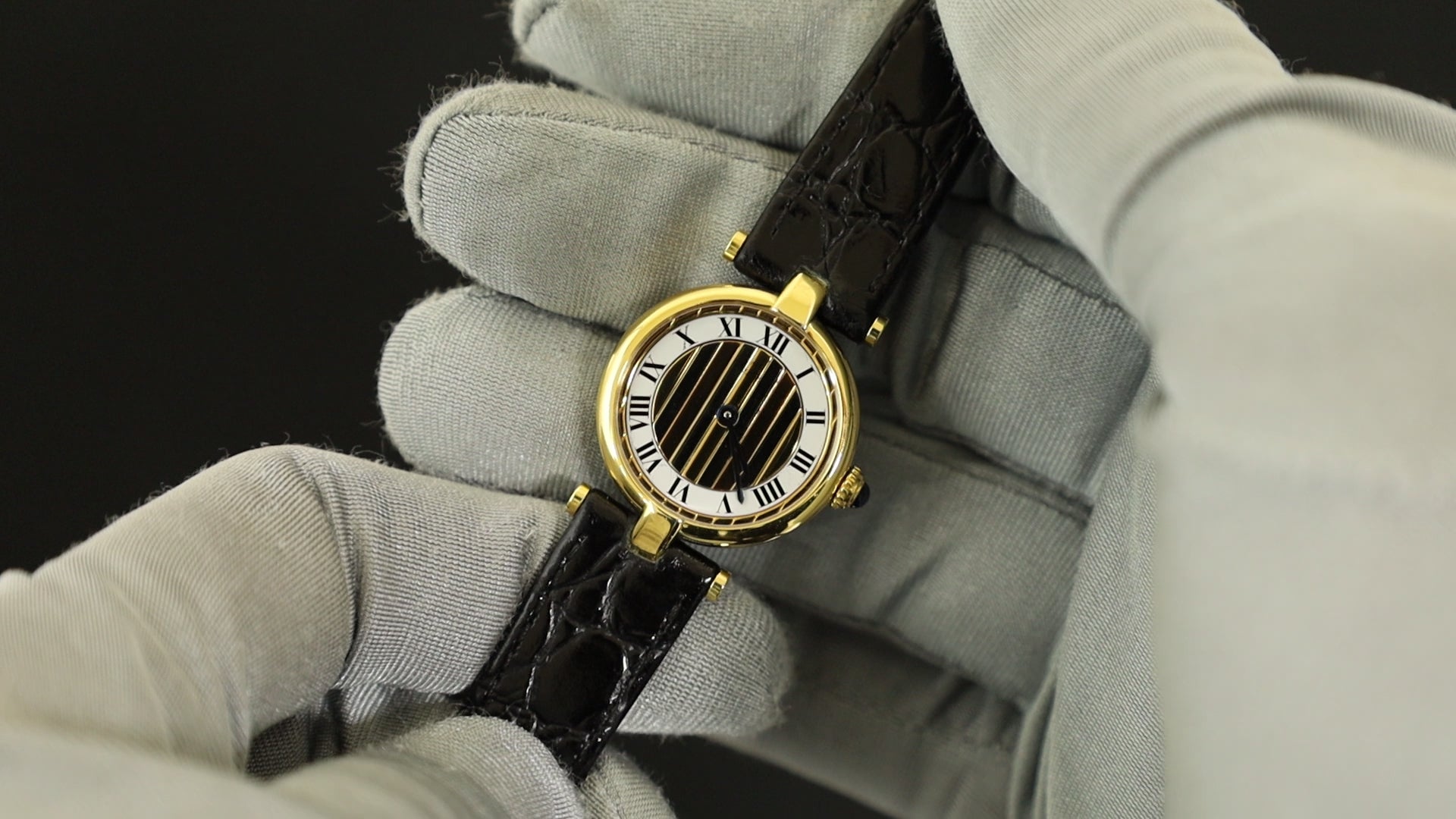 カルティエ マスト ヴァンドーム VLC SM 1851 クォーツ Cal.690 SV925