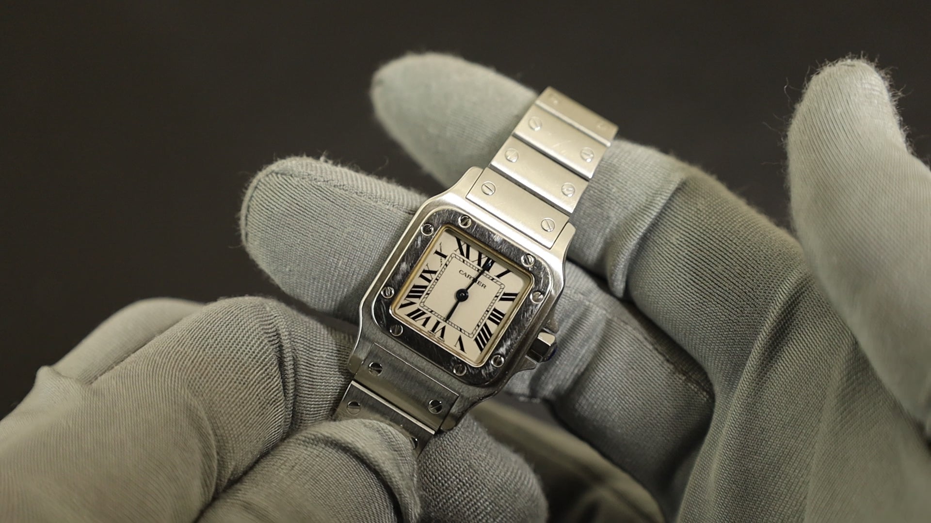 カルティエ純正サントスガルベSM駒 カルティエ 東京銀座の サントスガルベの腕時計（CARTIER）| 時計