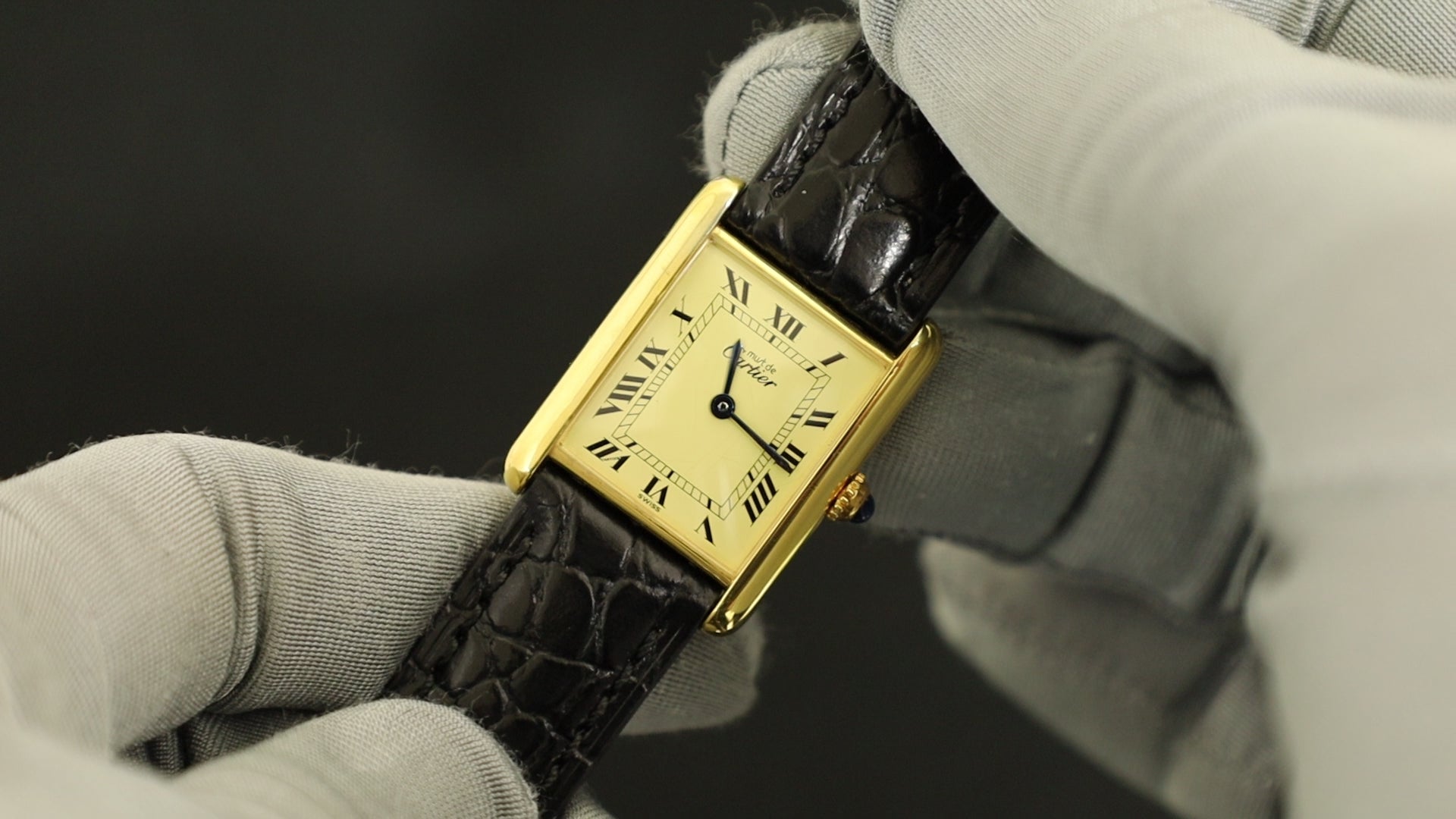 カルティエ　クォーツ　レザー　時計 カルティエの腕時計（CARTIER）| 東京銀座のヴィンテージドレス
