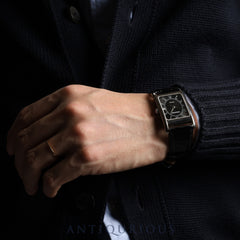 Audemars Piguet Edward Piguet 15015BC.OO.D001CR.01 Automatic Cal.2140 750 Leather Black Arabic Dial 1994-2000