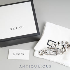 GUCCI グッチ バングル ブレスレット アクセサリー オーストリッチ GUCCI - グッチ バングル ブレスレット アクセサリー メンズ