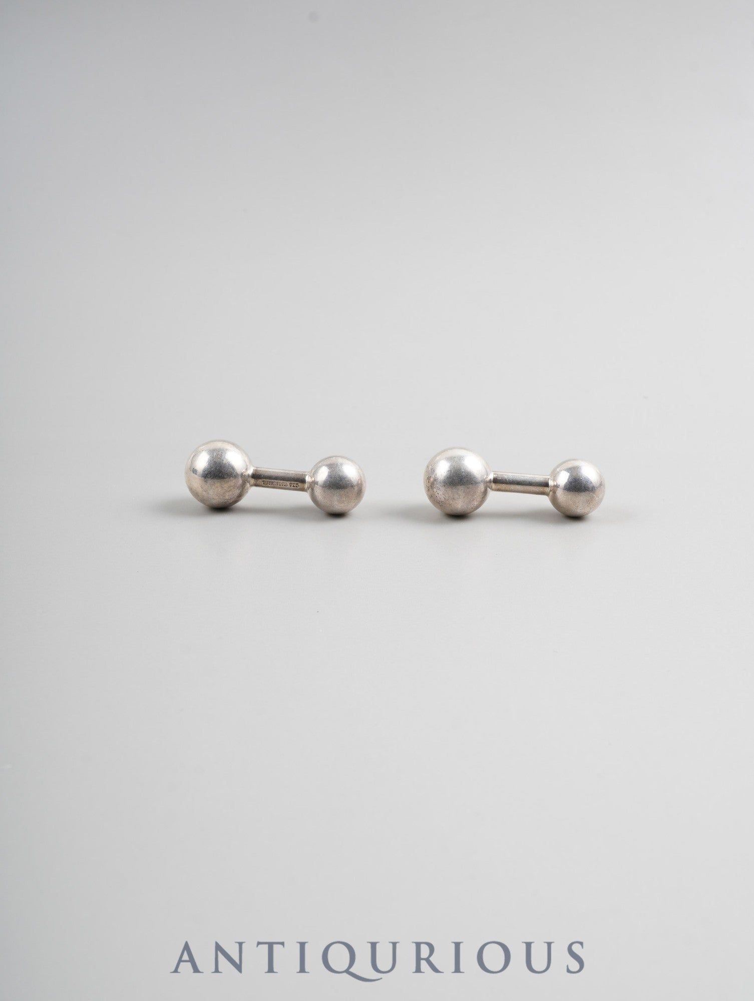 ティファニー カフリンクス ハードウェア ボウル スターリングシルバー