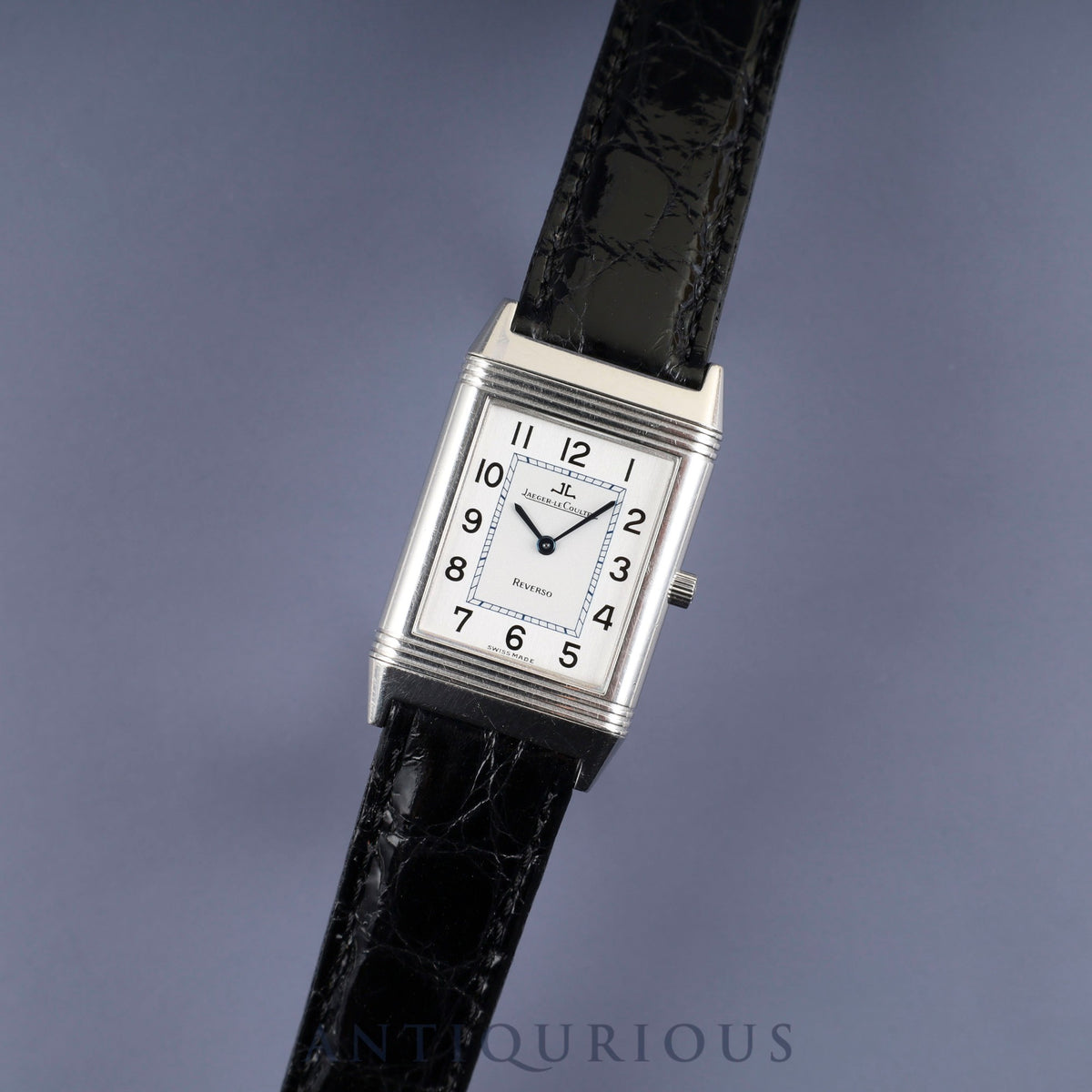 ジャガー・ルクルト  レベルソ クラシック 250.8.86 手巻き Cal.846/1 SS 純正Dバックル （SS） 23mm×38mm シルバーアラビア文字盤 オーバーホール済み