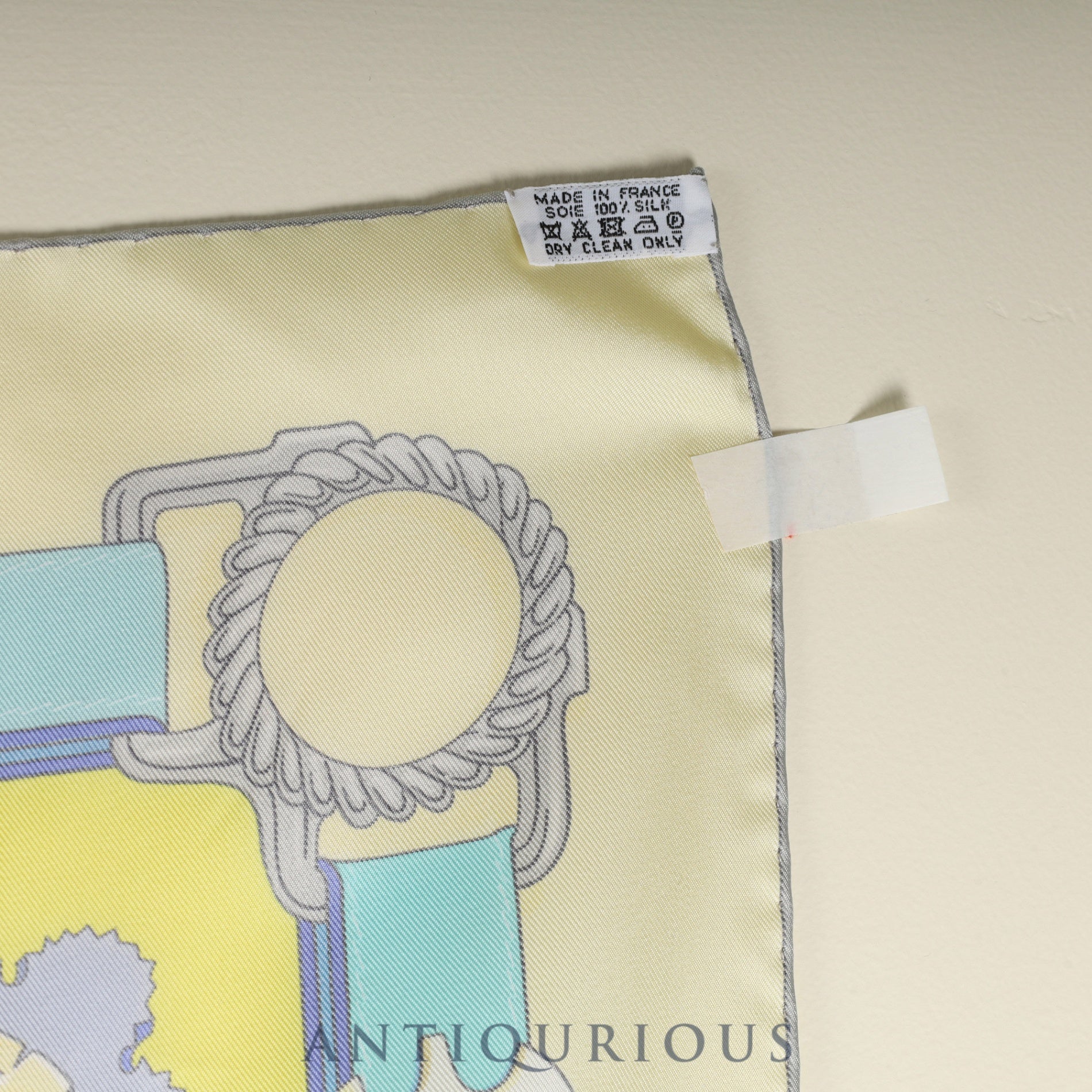 エルメス スカーフ カレ90 銅細工 SILK100%