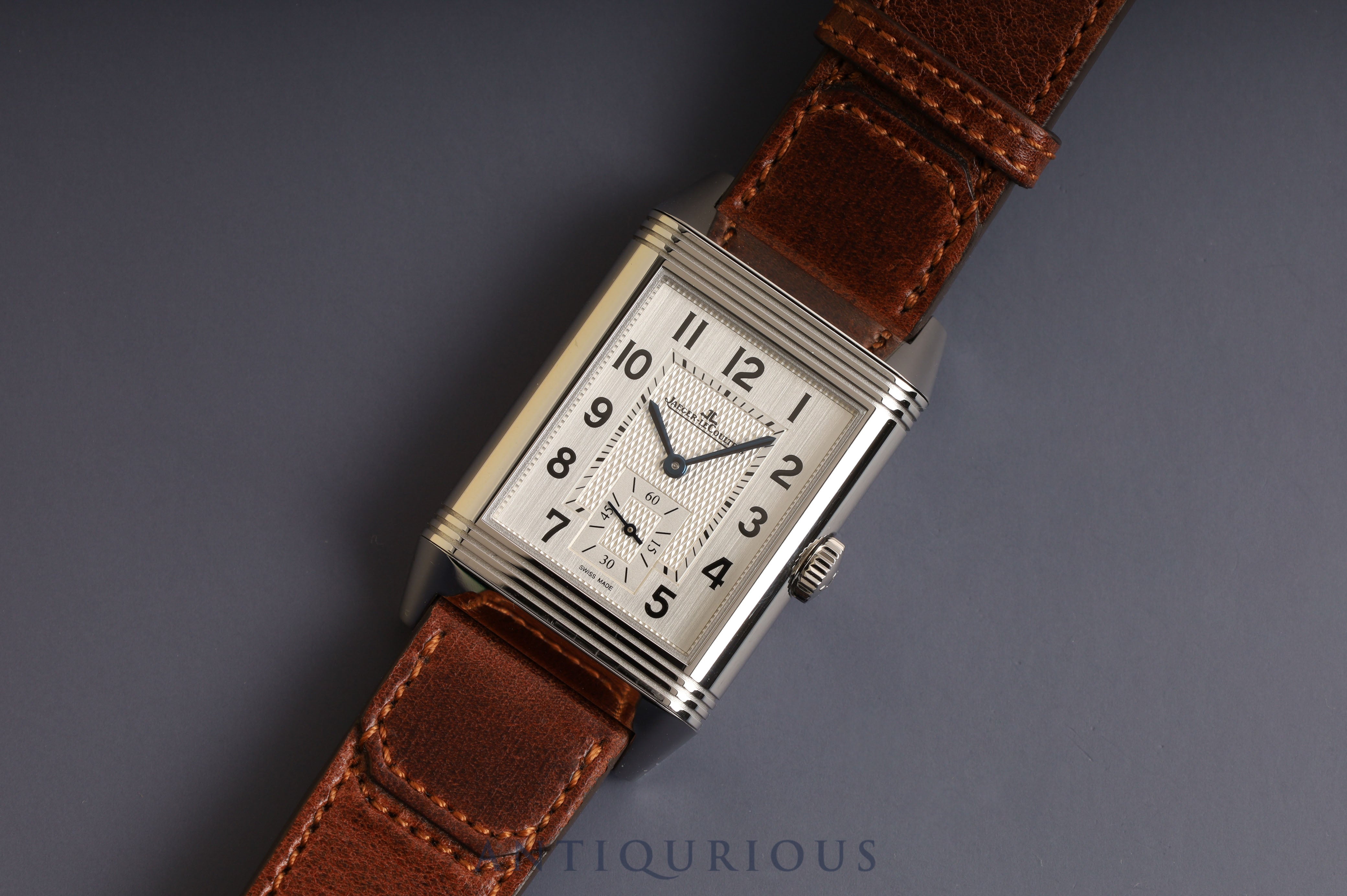 JAEGER LECOULTRE ジャガー・ルクルト レベルソクラシックラージデュオスモールセコンド 215.8.D4(Q3848422)