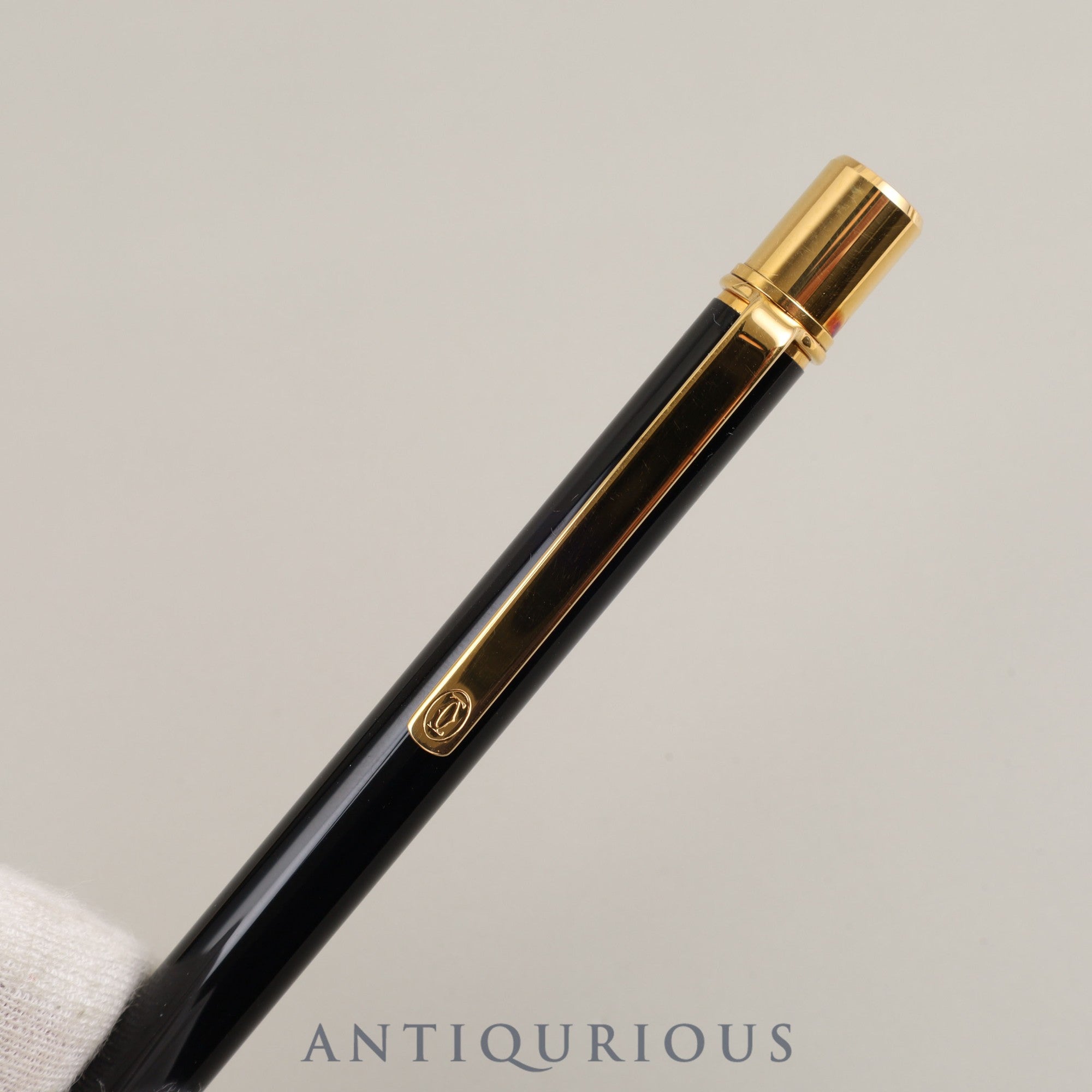 Cartier Ballpoint Pen Must Do GP Black Box Warranty Card (blank)