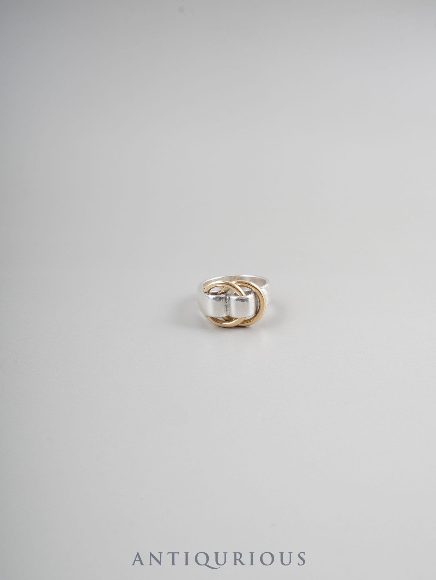 エルメス リング ドゥザノー SV925/750 約10.5号