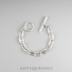 エルメス ブレスレット シェーヌダンクル GM 12コマ SV925 箱 保証書（2021年） 21年刻