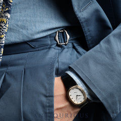Patek Philippe Golden Ellipse 3989J Manual winding Cal.215 750 Leather Genuine buckle (750) White Roman dial Overhauled