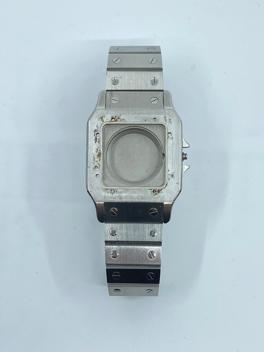 カルティエ サントス ガルベ LM 2960 自動巻き Cal.ETA2671 SS SS ホワイトローマン文字盤 箱 冊子 オーバーホール済み