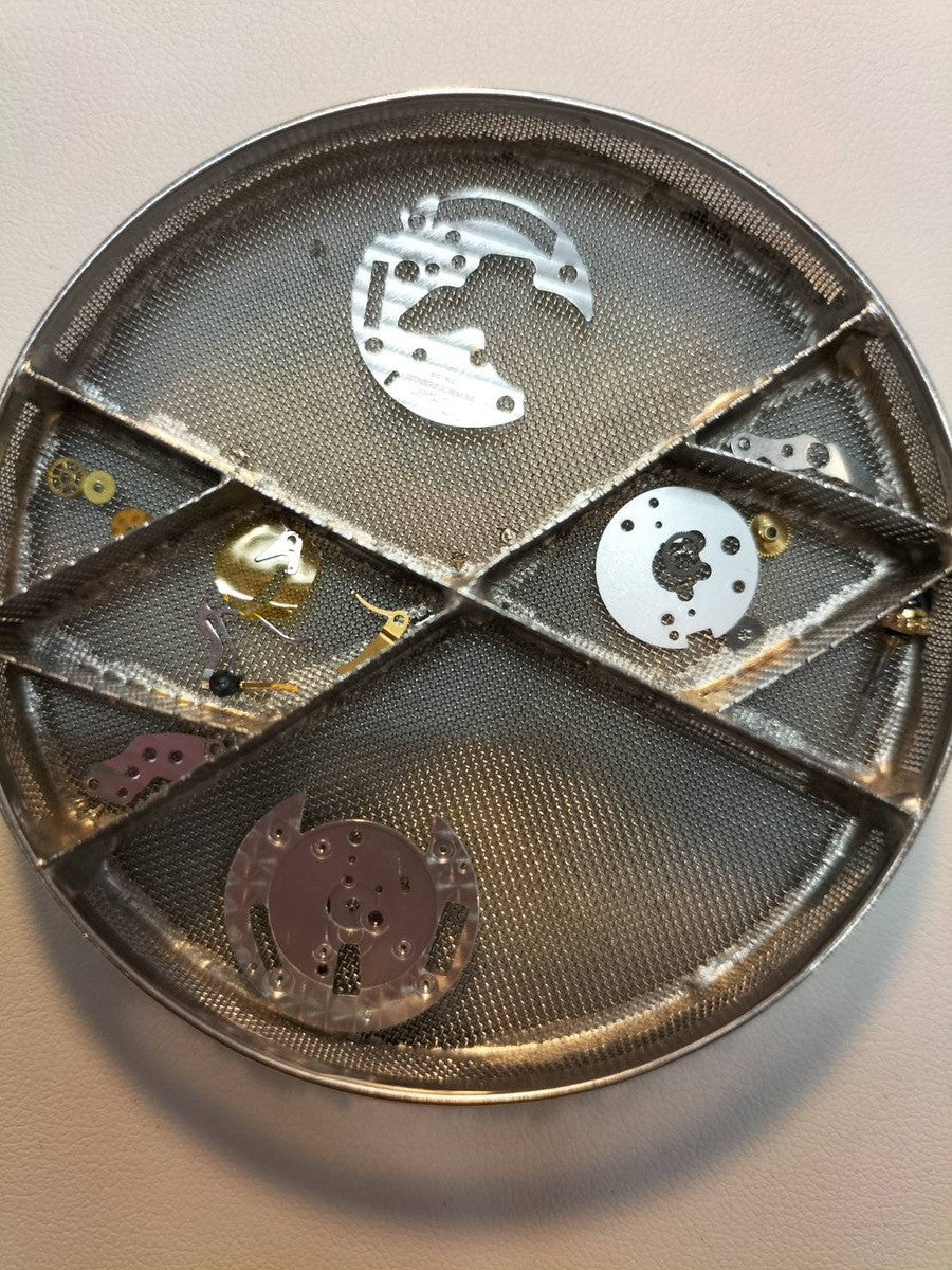 カルティエ マスト ヴァンドーム VLC SM 590004 クォーツ Cal.90 SV925 革 純正Dバックル（GP） アラビア文字盤 オーバーホール済み