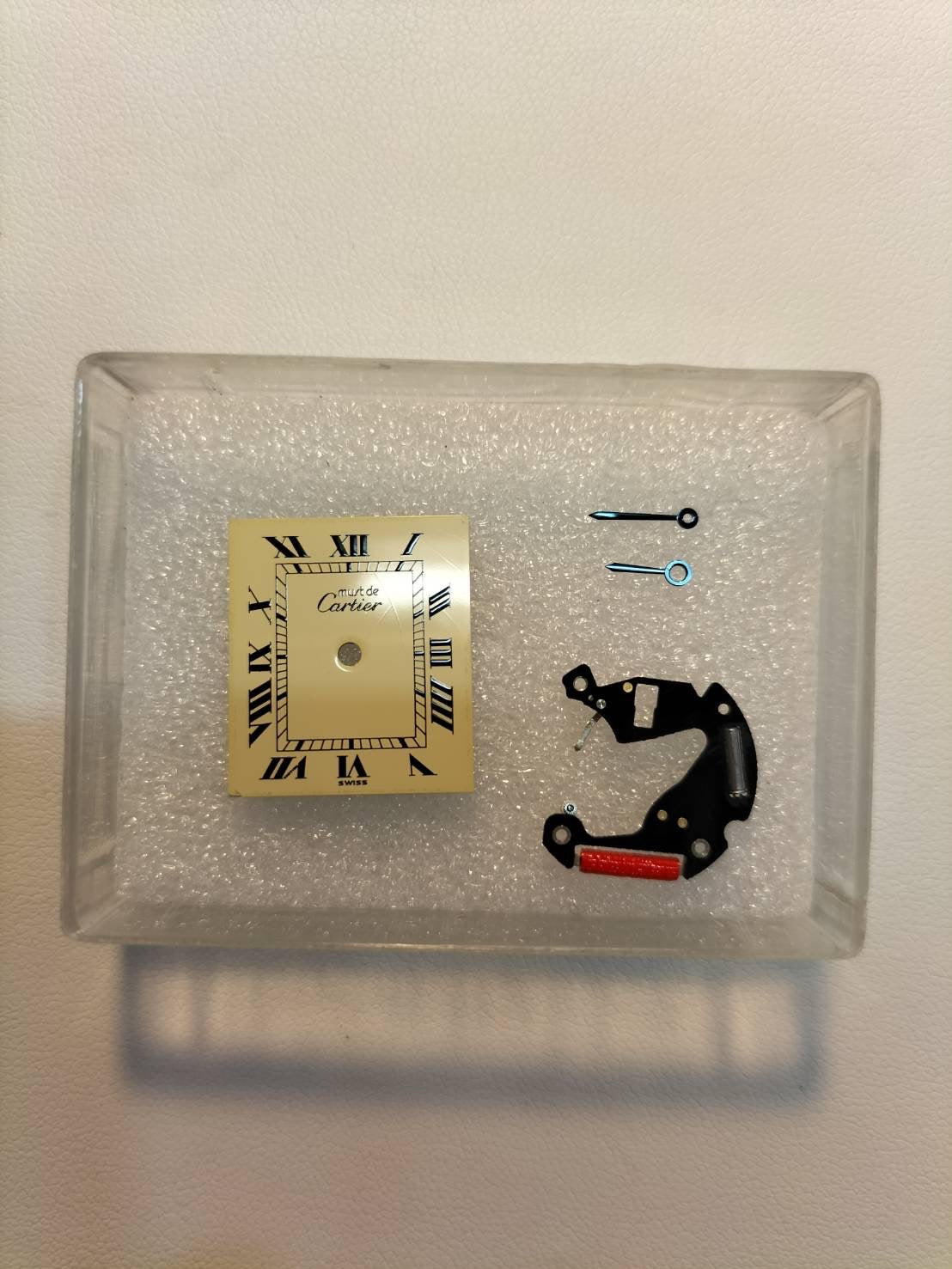 カルティエ マストタンク LM 590005 クォーツ Cal.690 SV925 革 純正ピンバックル（GP）アイボリーローマン文字盤（SWISS表記）オーバーホール済み 新品仕上げ済み