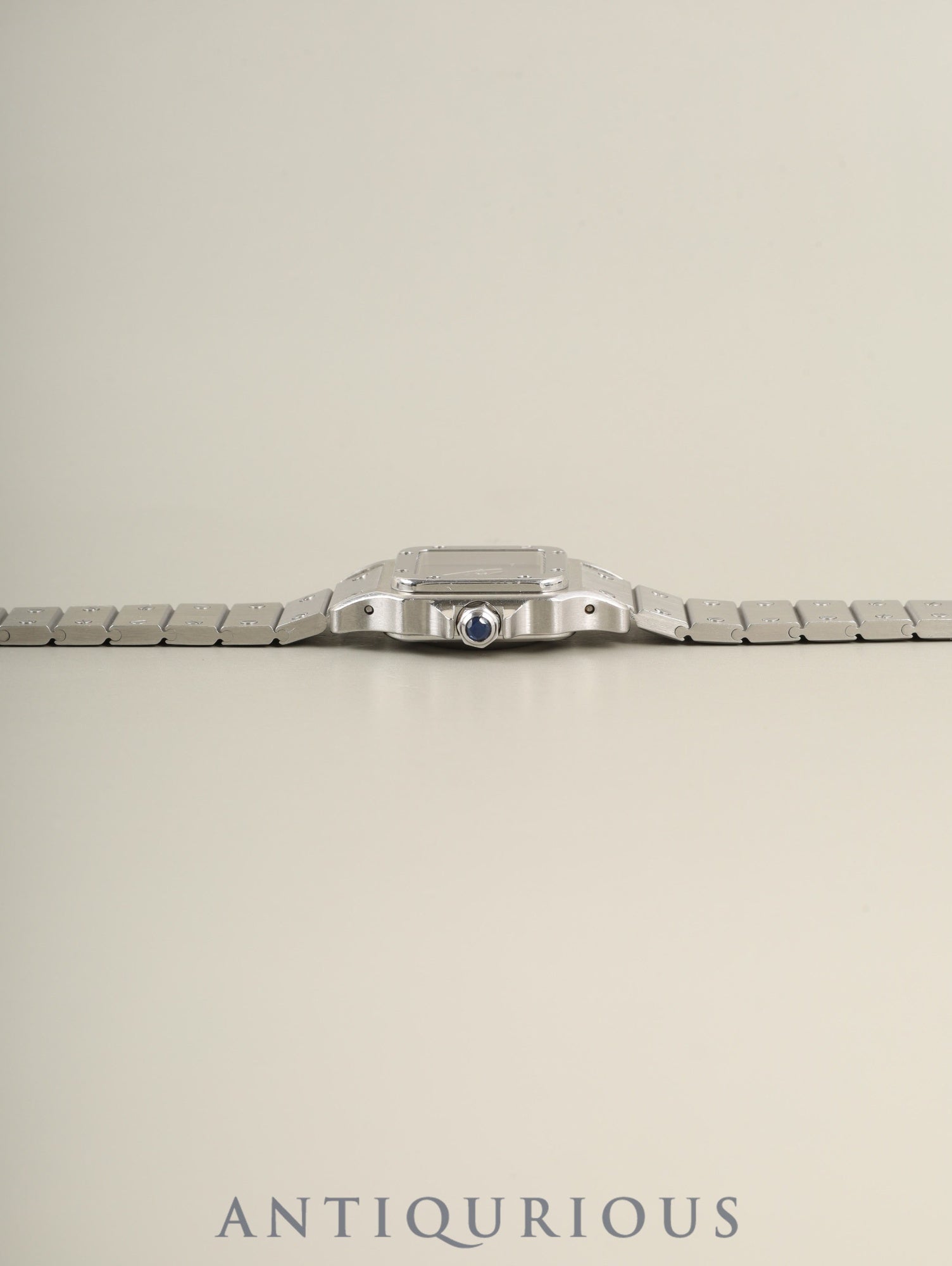 カルティエ サントス カレ SM 0901 自動巻き Cal.2671 SS SS グレーゴースト文字盤（SWISS表記 ）オーバーホール済み