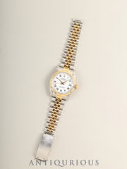 Rolex Datejust 68273 Automatic Cal.2135 SS/YG SS/YG White Roman Dial (T SWISS MADE T marking) S-serial (1993) Overhauled