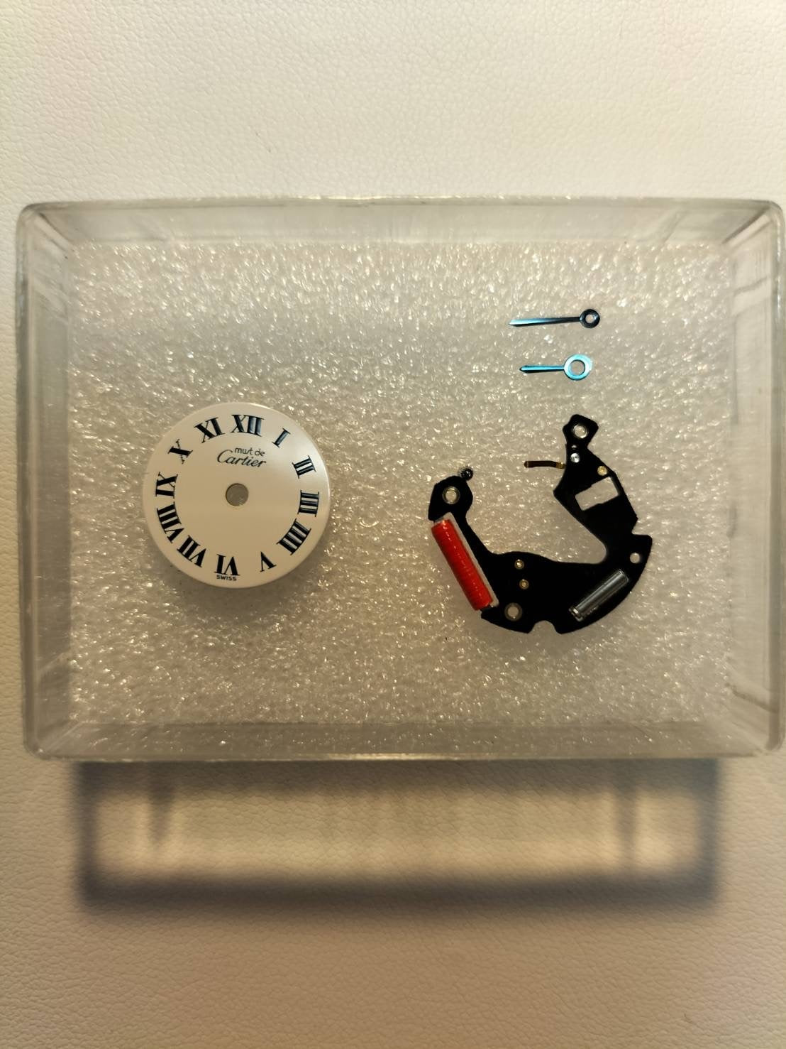 カルティエ マストコリゼ 1903 クォーツ Cal.690 SV925 革 純正Dバックル（SS） ホワイトローマン文字盤 オーバーホール済み