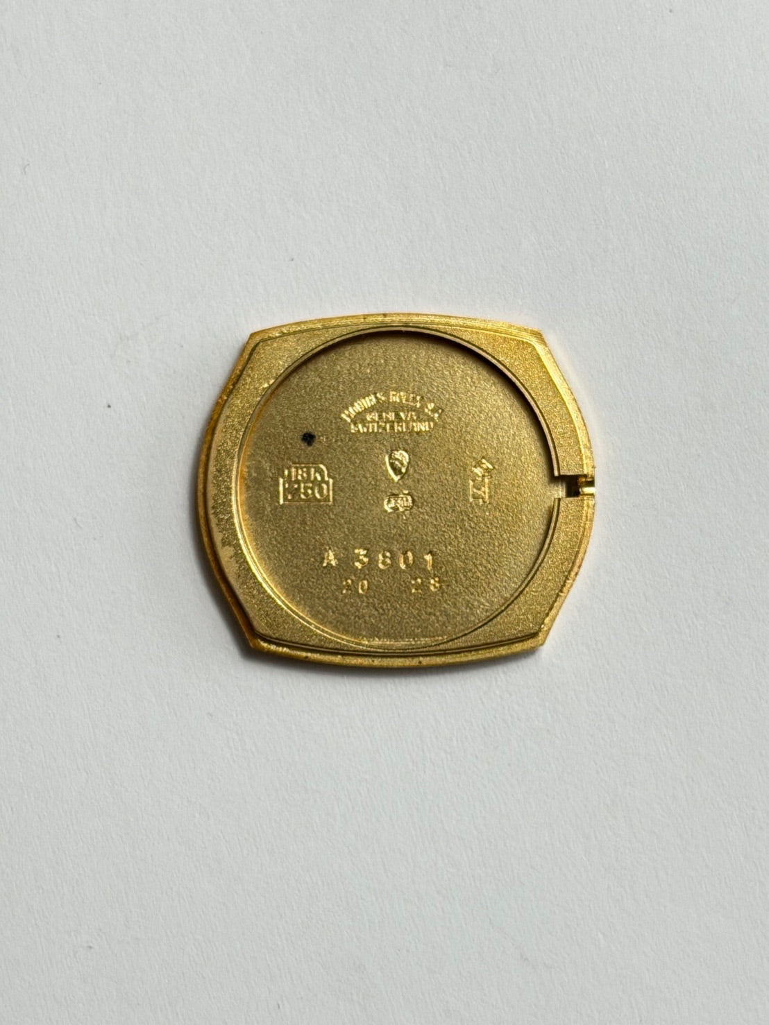 Rolex Cellini 3801 Manual Winding Cal.1600 750YG Leather Original Pin Buckle (GP) Gold Dial 42-serial (1974) Warranty (1978) Booklet Overhauled