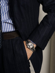 ロレックス デイトジャスト 1603 自動巻き Cal.1570 SS/SS SS グレー文字盤 3番（1972年）保証書 冊子 オーバーホール済み