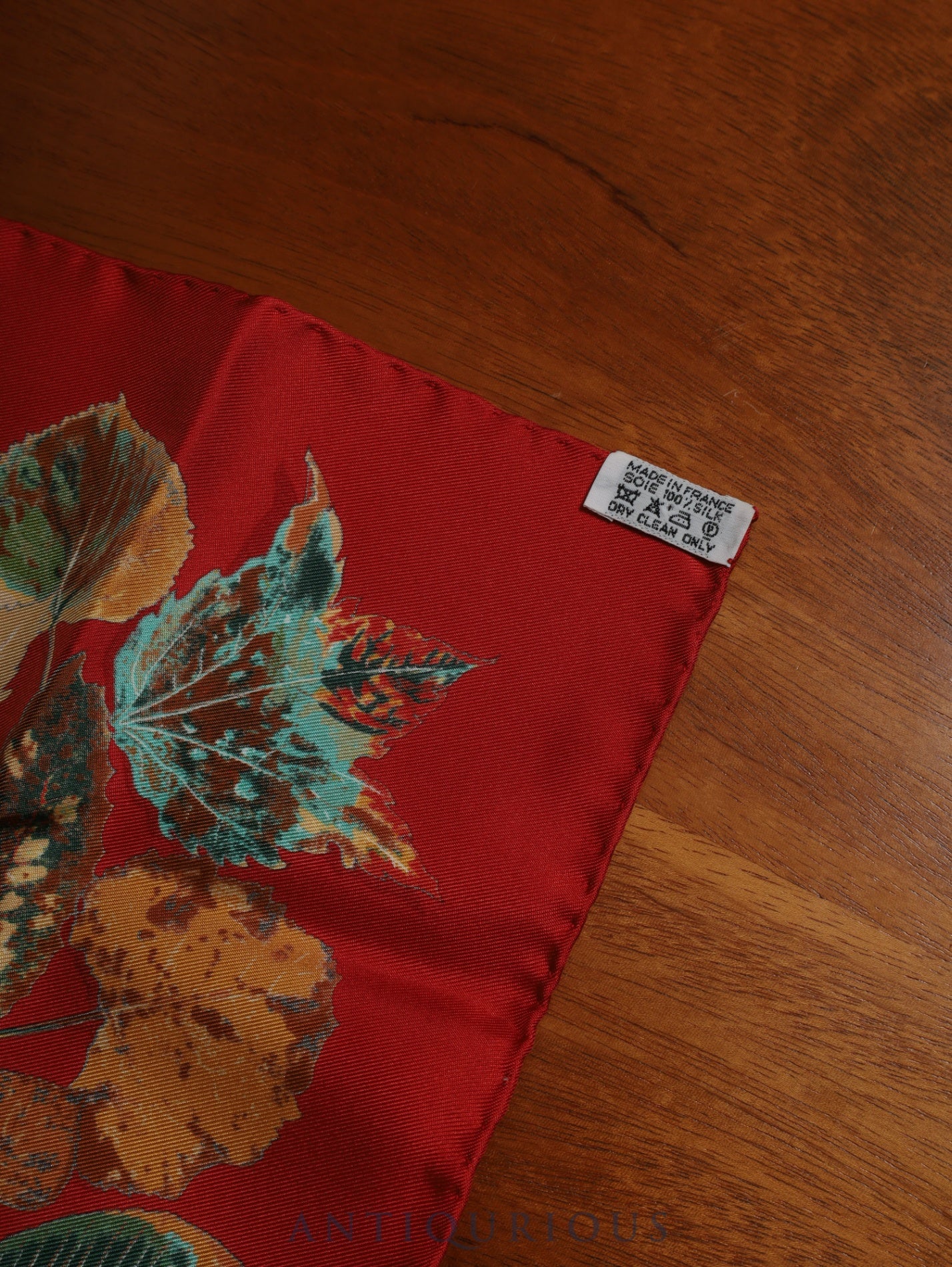 エルメス スカーフ カレ45 渦巻き SILK100%