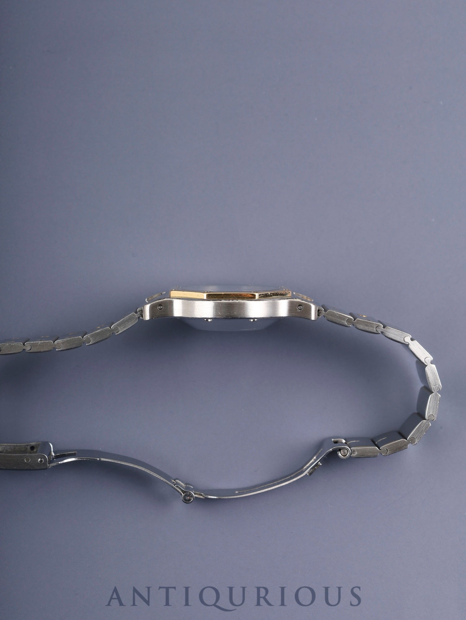 カルティエ サントス オクタゴン LM 2966 AC17.99gr 自動巻き SS×YG SS×YG ホワイトローマン文字盤 箱 保証書（1982年）修理明細書（印刷）タグ カルティエブティックにてコンプリートサービス（フルメンテナンス）済み