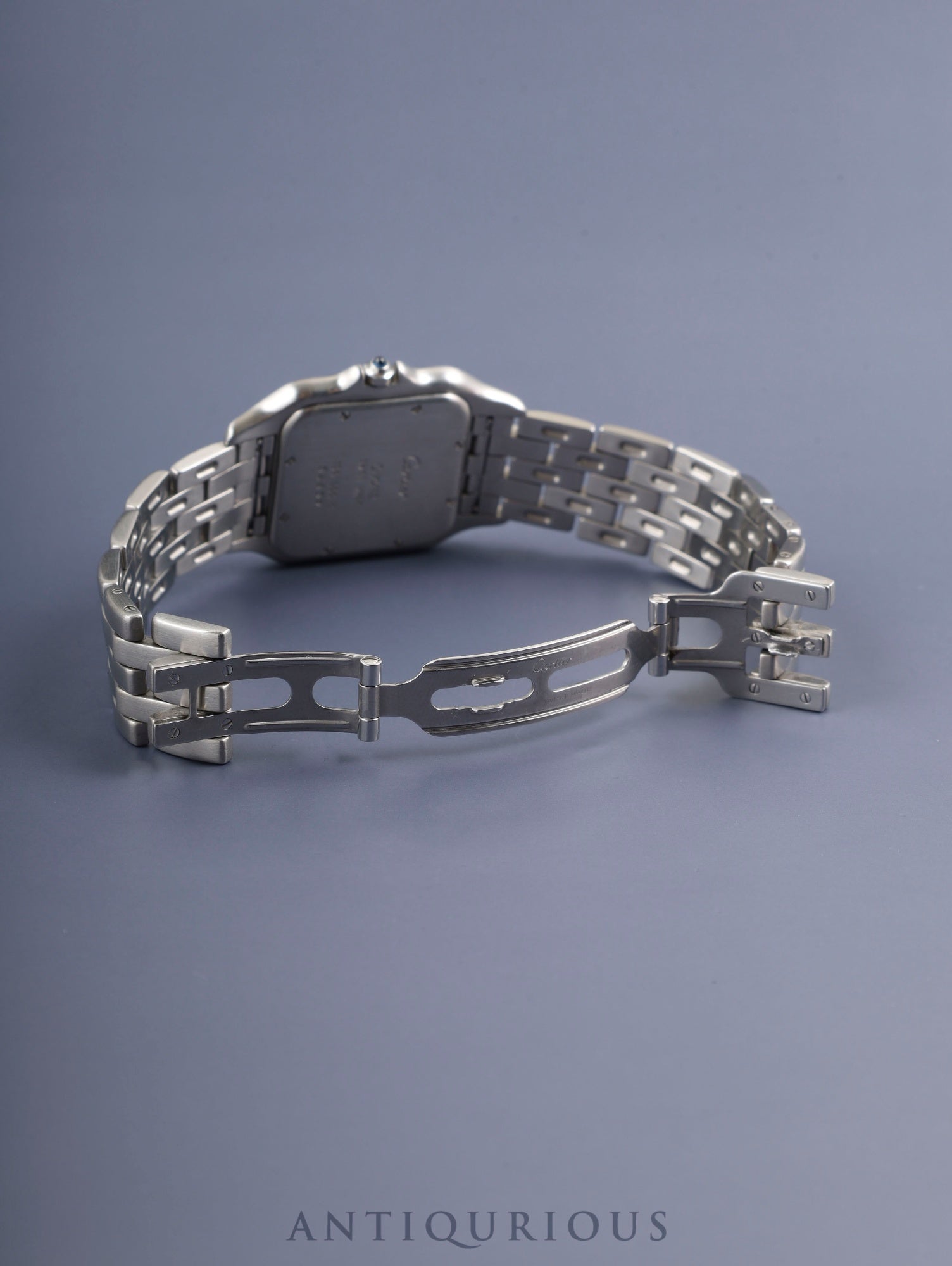 Cartier Panthère LM W25032F5 / 130 000 C Quartz Cal.87.04 Stainless Steel White Roman Dial Overhauled