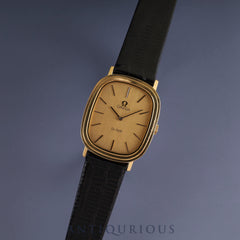 オメガ デ・ヴィル 511.0472 手巻き Cal.625 GP 革 社外尾錠（GP）シャンパン文字盤1970年代 オーバーホール済み