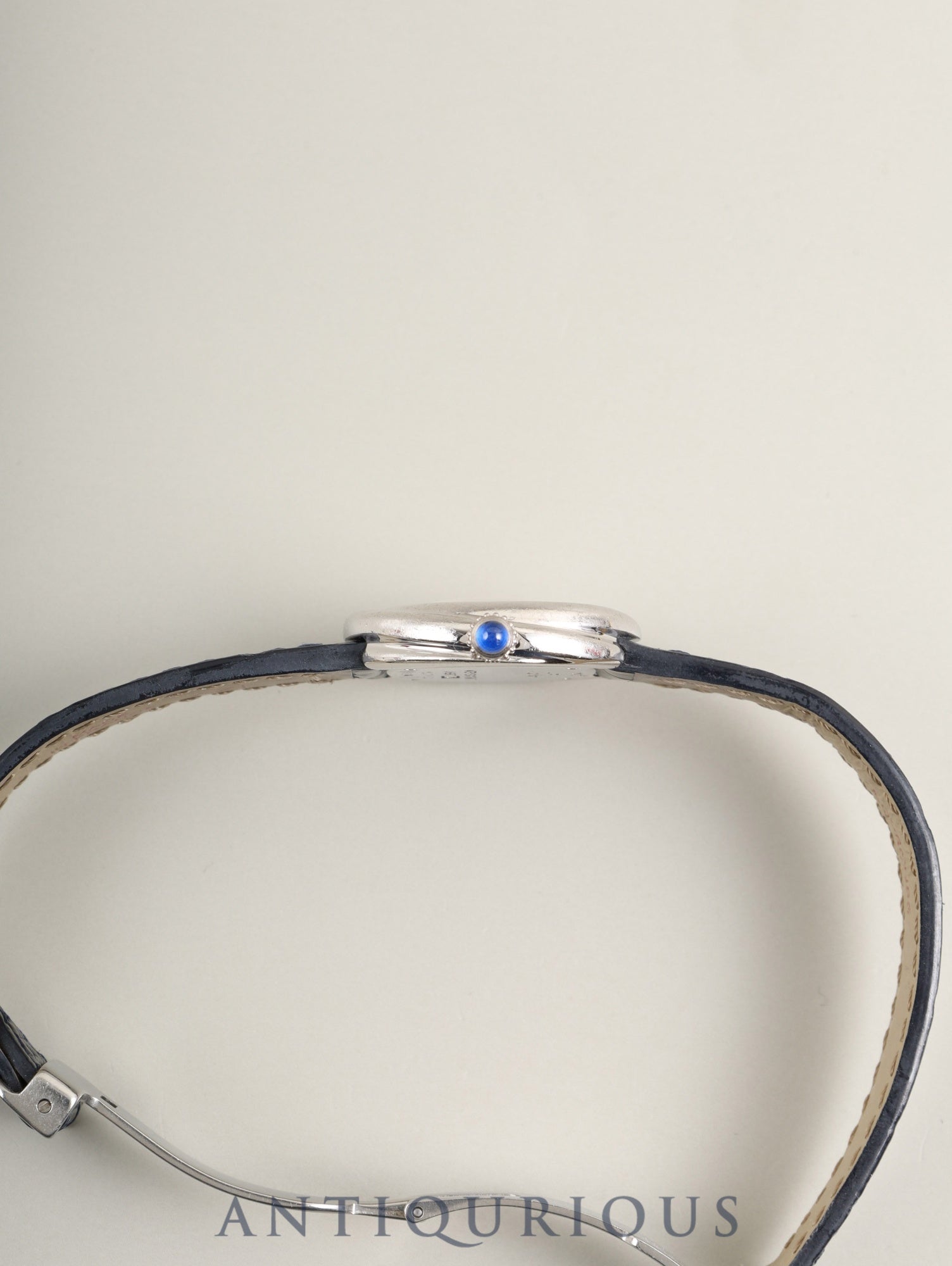 カルティエ マストトリニティ W1014945 / 2439 クォーツ Cal.157 SV925 純正革ベルト 純正Dバックル（SS） シルバーローマン文字盤 箱 冊子 オーバーホール済み