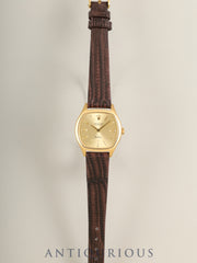 Rolex Cellini 3801 Manual Winding Cal.1600 750YG Leather Original Pin Buckle (GP) Gold Dial 42-serial (1974) Warranty (1978) Booklet Overhauled