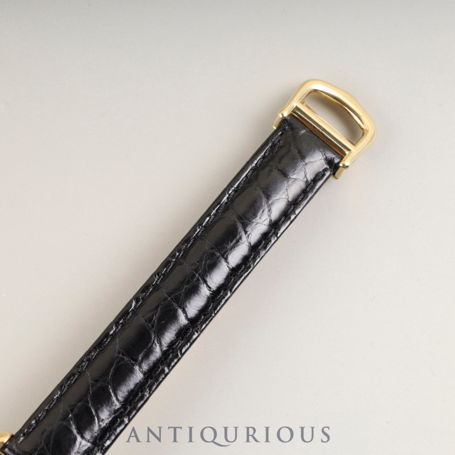 カルティエ マストタンク SM 1613 クォーツ Cal.057 SV925 革 純正D