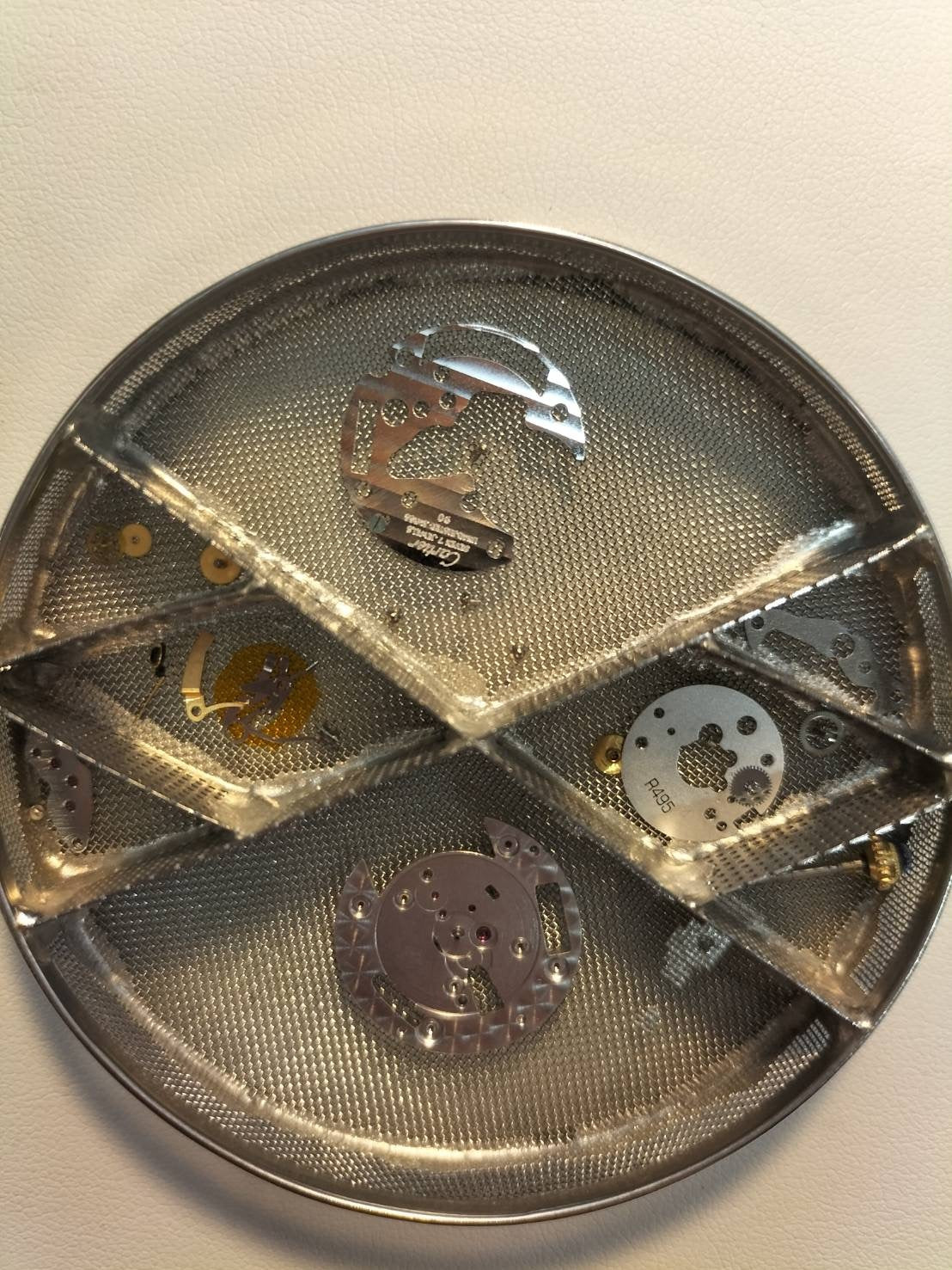 カルティエ マスト ヴァンドーム VLC LM 590003 クォーツ Cal.90 SV925 革 純正ピンバックル（GP） フロントトリニティ文字盤 オーバーホール済み