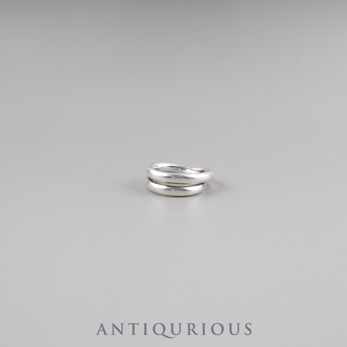 Hermes Vertige Sterling Silver Ring #59